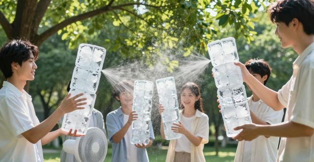 大冰块降温方法_盐城夏季防暑降温大冰块_大冰块户外活动使用时长
